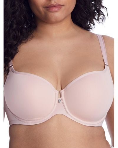 Curvy Couture Tulip Smooth Convertible T-shirt Bra - Natural