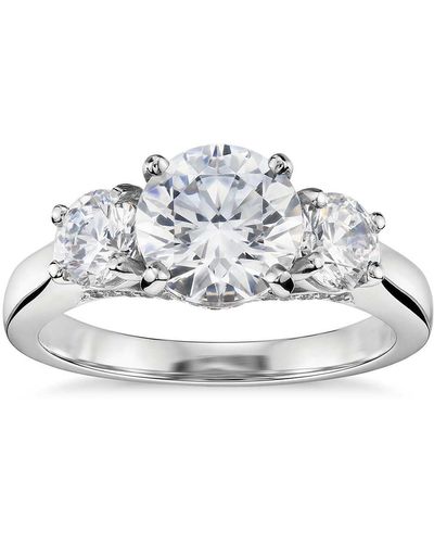 Diana M. Jewels 18k Gold Diamond Ring - White