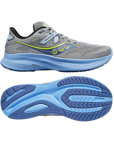 Saucony Guide 16 Running Shoes - D/wide Width - Blue