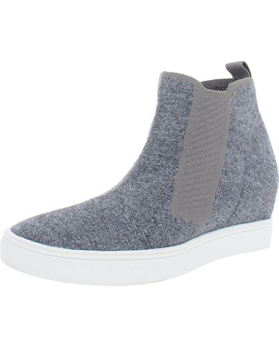 MIA Khloey Slip On Ankle Booties - Blue