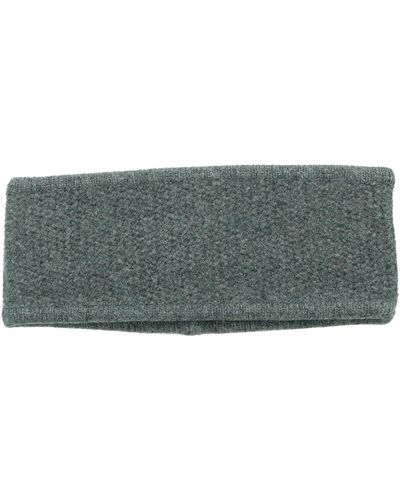 Portolano Cashmere Honeycomb Headband - Gray
