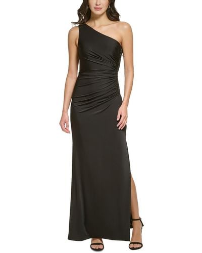Vince Camuto Embellished Polyester Evening Dress - Black