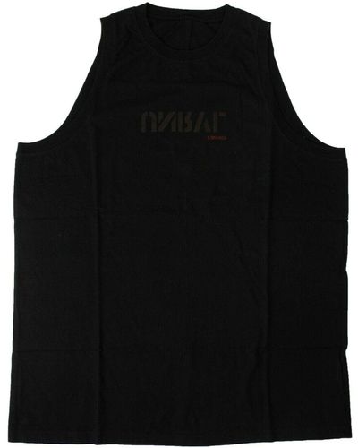 Unravel Project Oversized Tank Top - Black