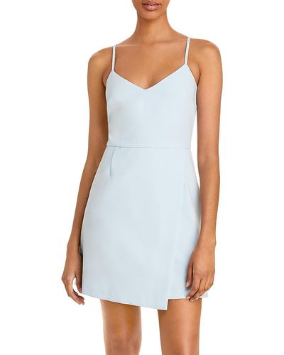 French Connection Whisper Cocktail Party Mini Dress - Pink