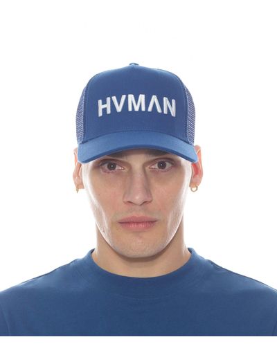 HVMAN Mesh Trucker Cap - Blue