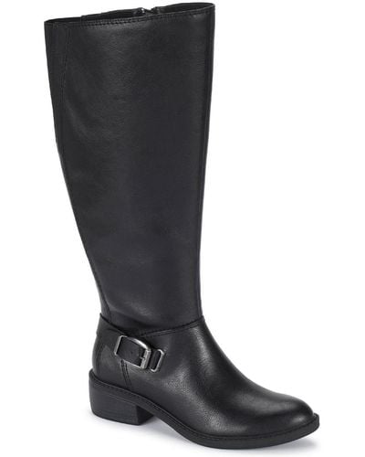 BareTraps Sasson Faux Leather Tall Knee-high Boots - Black