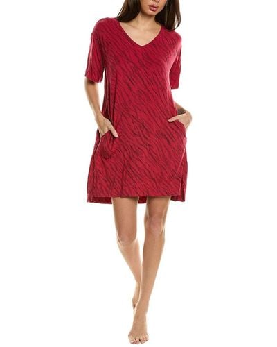 Donna Karan Sleep Shirt - Red