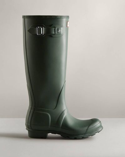 HUNTER Original Tall Rain Boots - Green