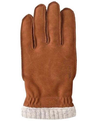 Hestra Joar Nubuck Glove - Brown