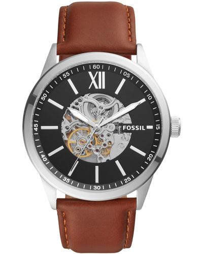 Fossil Flynn Automatic - Brown