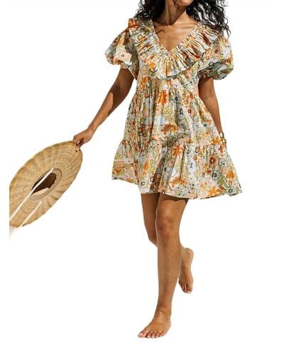 Cleobella Farrah Mini Dress - Natural