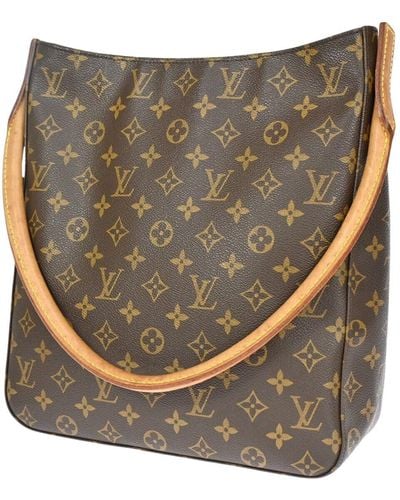 Louis Vuitton Looping Gm Canvas Shoulder Bag (pre-owned) - Brown