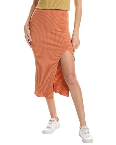 Project Social T Before Sunset Sweater Skirt - Pink