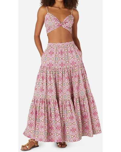 Hester Bly Troia Maxi Skirt - Pink