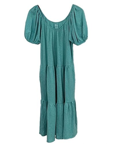 Velvet By Graham & Spencer Jane Long Knit Dress - Green