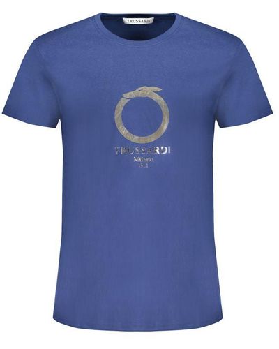 Trussardi Cotton T-shirt - Blue