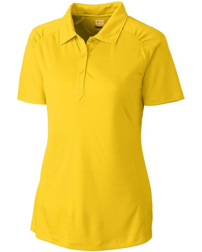 Cutter & Buck Ladies' Cb Drytec Northgate Polo Shirt - Yellow
