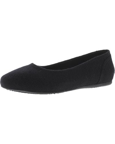 Softwalk Fleece Comfort Slip-on Sneakers - Black