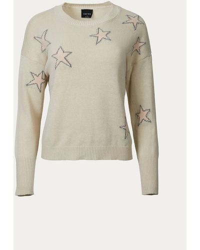 By Together Intarsia-knit Cotton Sweater - Natural