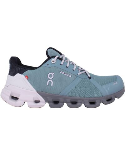 On Shoes Cloudflyer Waterproof Green/white-grey 21.99219 - Blue