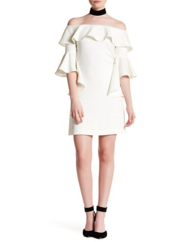 Issue New York Off The Shoulder Dress - White