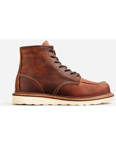 Red Wing Heritage Classic Moc 6-inch Boot In Copper - Brown