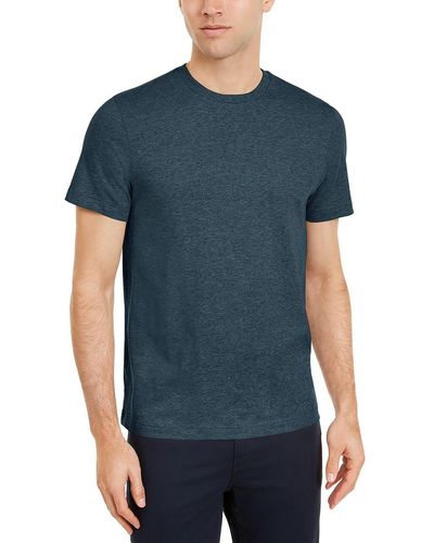 Club Room Cotton Short Sleeves T-shirt - Blue