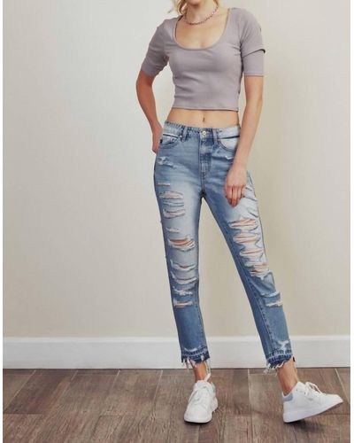 Kancan Skittles And Sunbeams Jeans - Blue