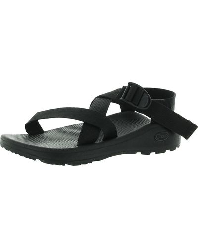 Chaco Zcloud Ankle Strap Buckle Sport Sandals - Black