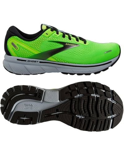 Brooks Ghost 14 Running Shoes - D/medium Width - Green