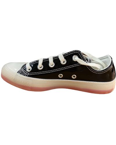 Converse Chuck Taylor All Star Ox & White Low Top Shoes - Black