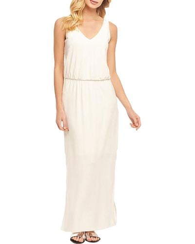 Tart Collections Cassandra Tie Back Sleeveless Maxi Dress - White