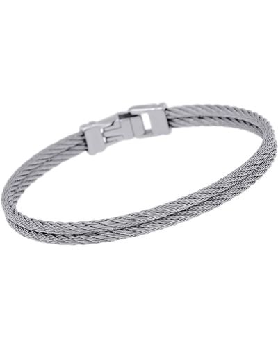 Alor Stainless Steel Bangle Bracelet 04-32-s221-00 - Metallic