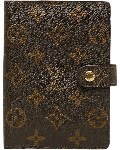 Louis Vuitton Agenda Pm Canvas Wallet (pre-owned) - Green