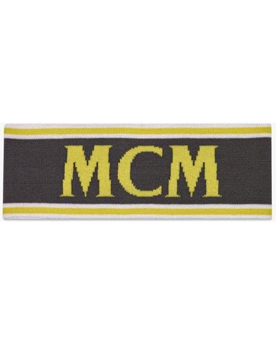MCM Classic Logo Headband - Yellow