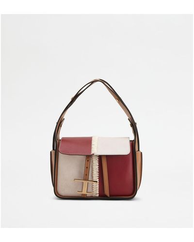 Tod's Bag In Leather Mini - Red