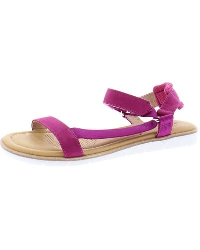Corso Como Brawyn Nubuck Casual Flat Sandals - Pink