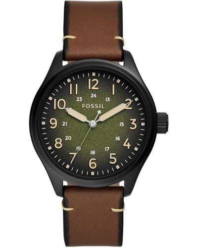 Fossil Easton Three-hand - Green