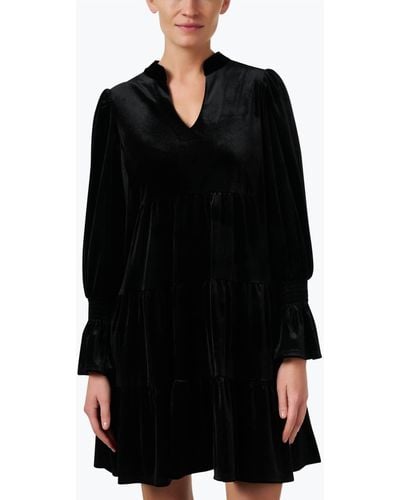 Jude Connally Tammi Velvet Dress - Black