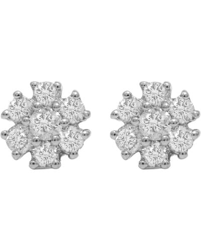Diana M. Jewels Diamond Earrings - Black