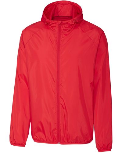 Clique Reliance Packable Jacket - Red