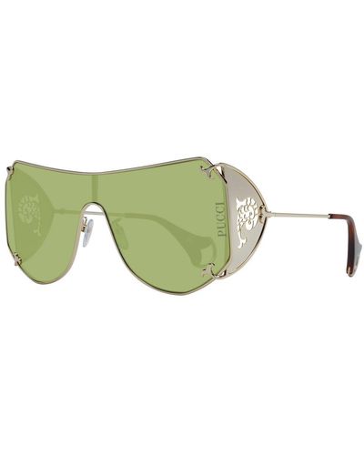 Emilio Pucci Gold Sunglasses - Green