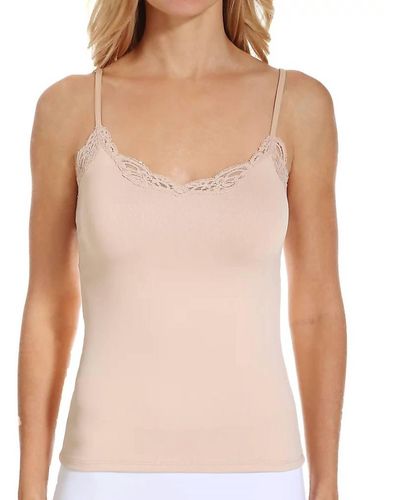 Only Hearts Delicious With Lace V Neck Cami - Natural