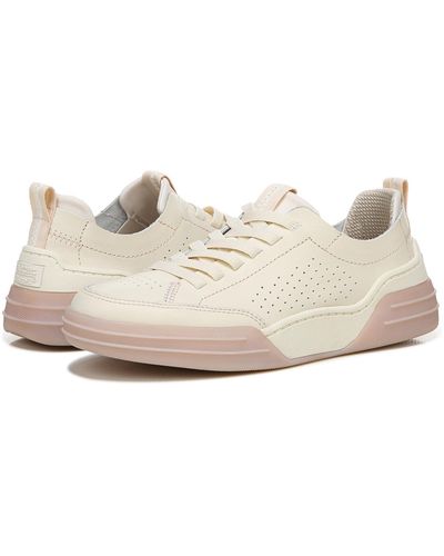 Dr. Scholls Feelin Free Leather Comfort Casual And Fashion Sneakers - Natural