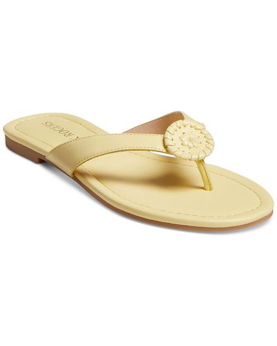 Jack rogers whipstitched online flip flop