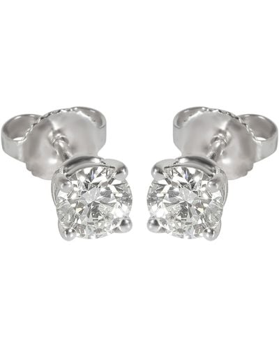Tiffany & Co. Diamond Collection Stud Earrings - Metallic