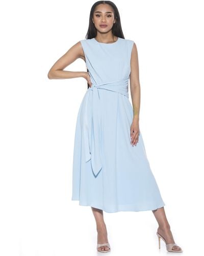 Alexia Admor Paris Asymmetric Dress - Blue