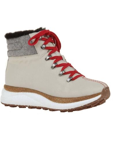 Otbt Buckly Sneaker Boots - Medium Width - White