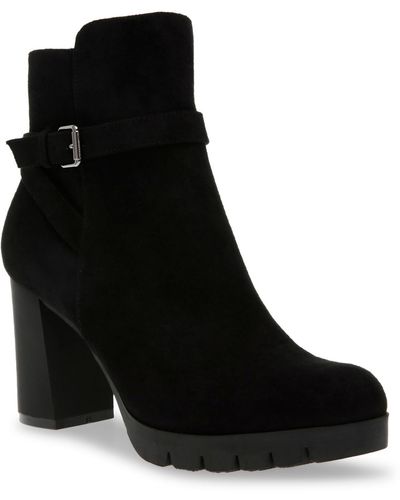 Anne Klein Dressy Lifestyle Ankle Boots - Black