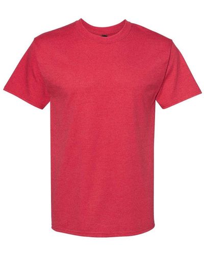 Hanes Beefy-t T-shirt - Red